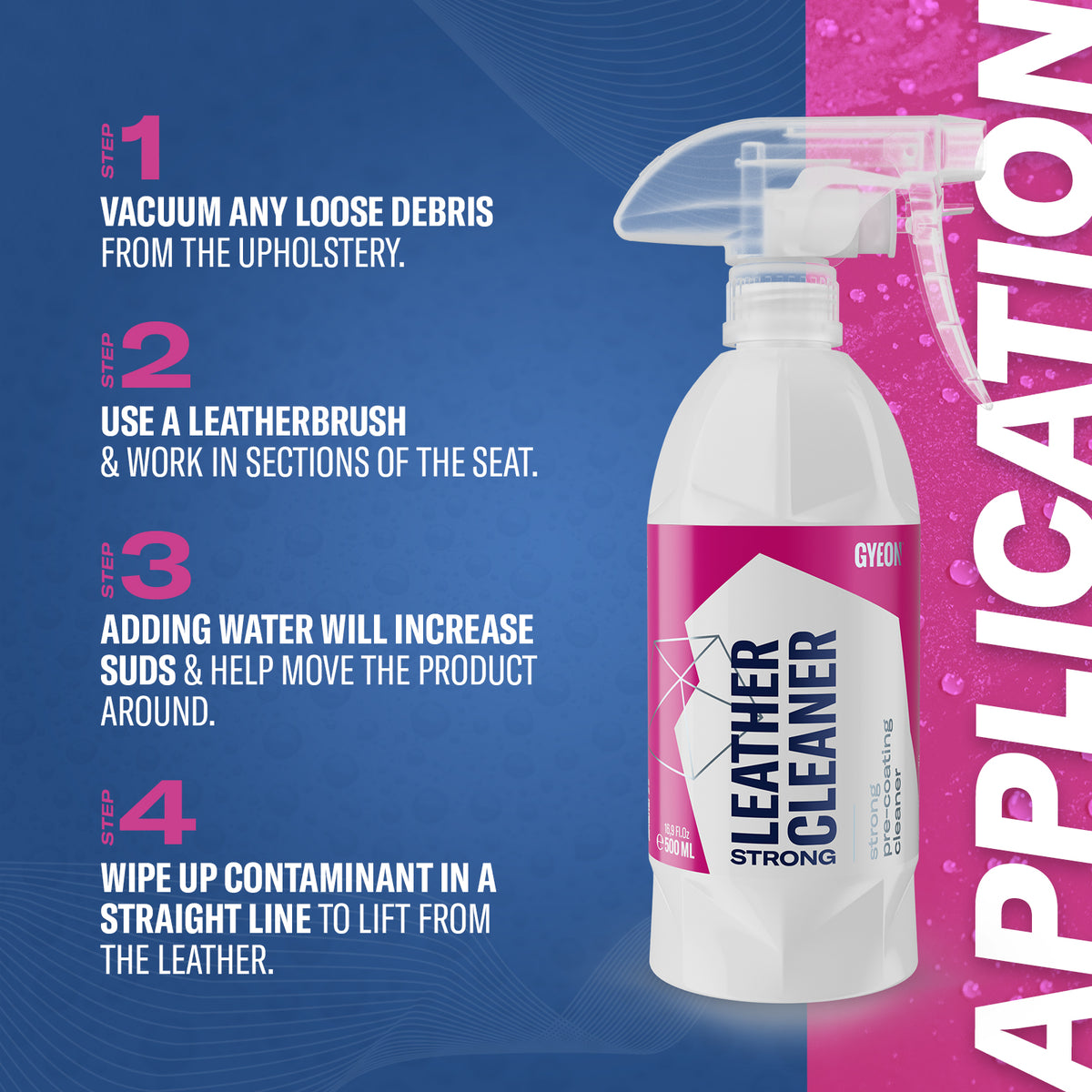 Q²M Leather Cleaner Strong | Gyeon Quartz USA