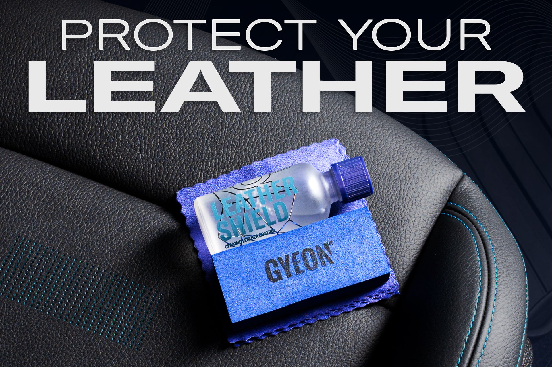 GYEON Q2 Leather Shield 50ml | Protective Leather Ceramic Coating