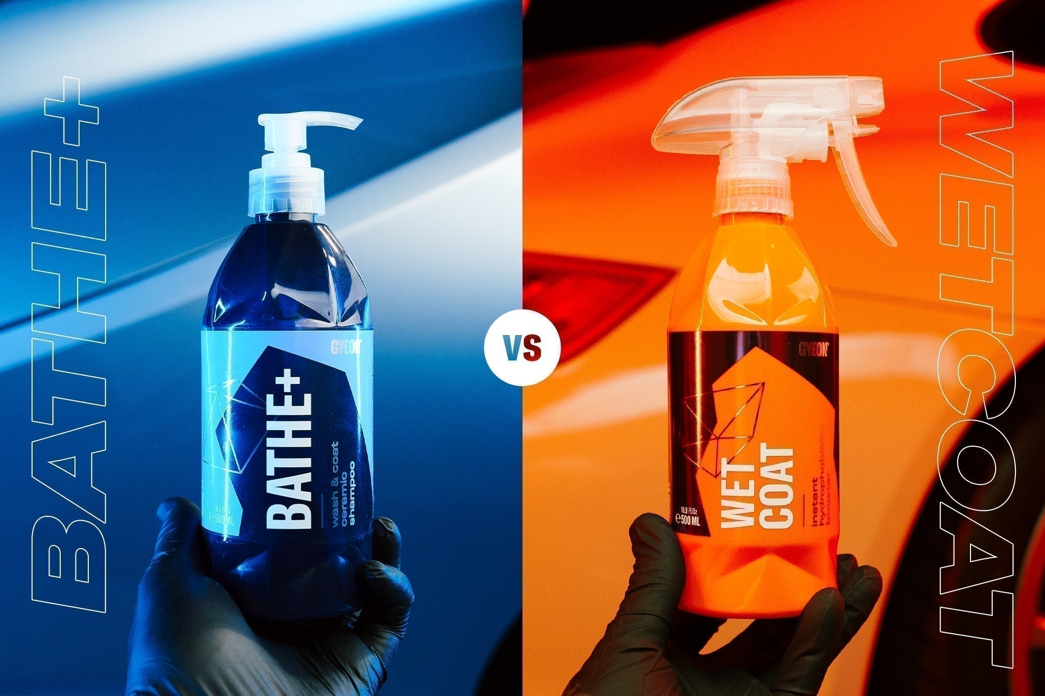 GYEON 洗車セット Bathe+ WetCoat Silk Dryer GYEON Bathe+ vs WetCoat: SiO2 Soap or Spray Sealant? | Gyeon