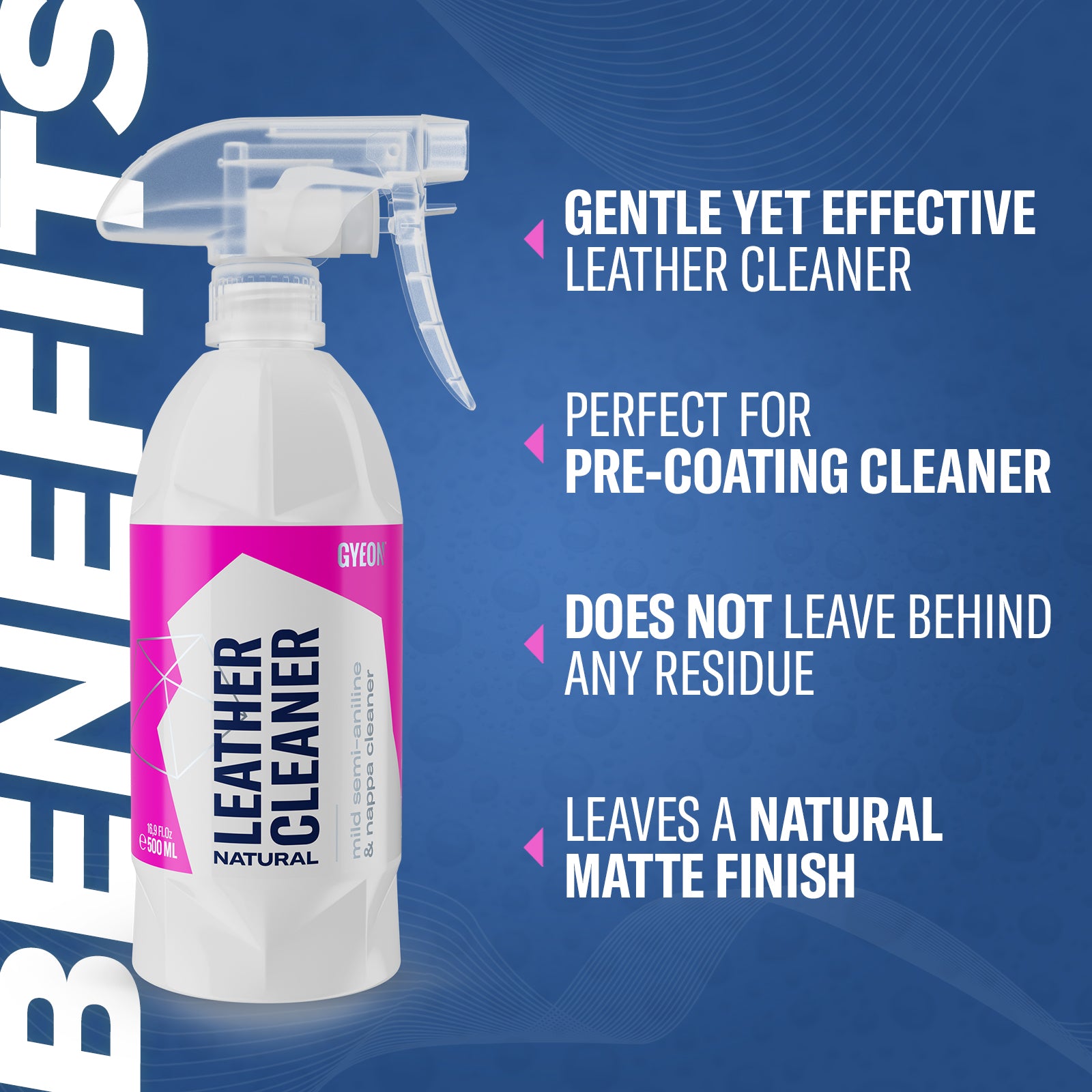 Q²M Leather Cleaner Natural | Gyeon Quartz USA